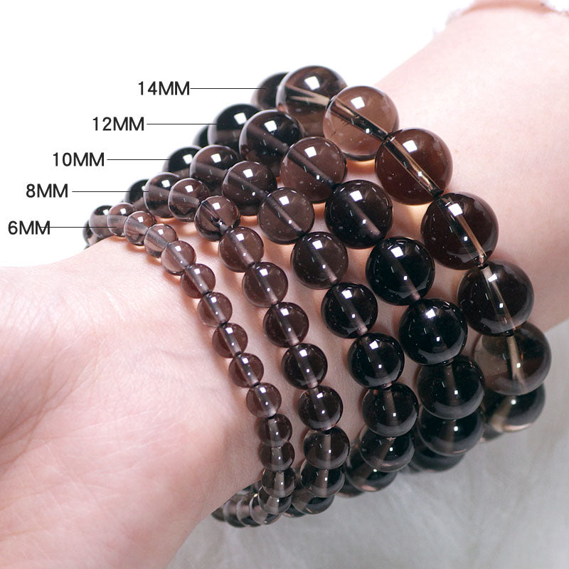 natural smoky quartz  baracelets