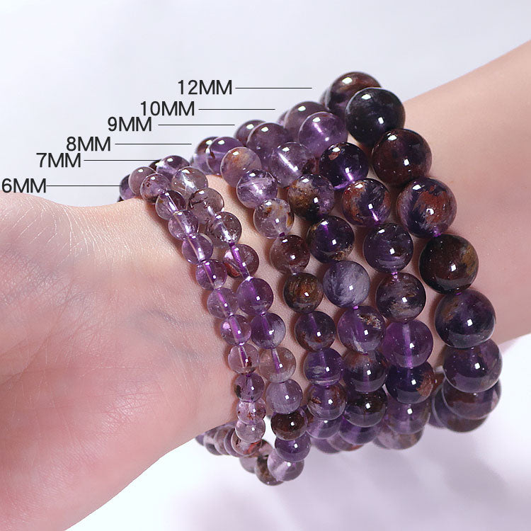 natural phantom amethyst baracelets